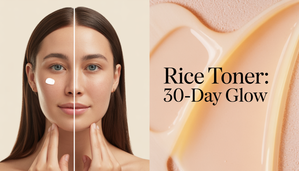 rice toners Korean skin care