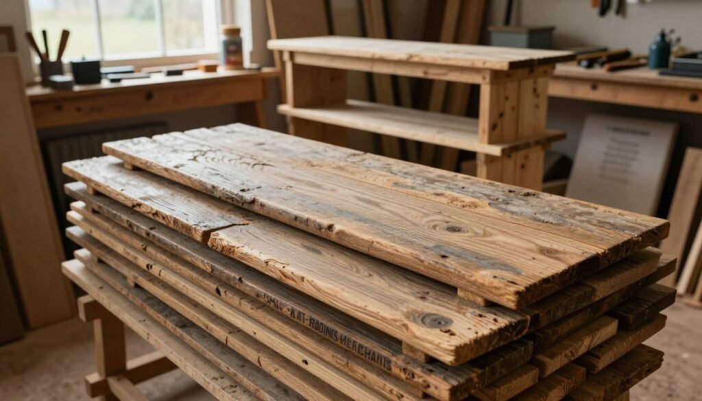Reclaimed Scaffold Boards for Shelves in Nottinghamshire – Sizes, Uses and Ideas