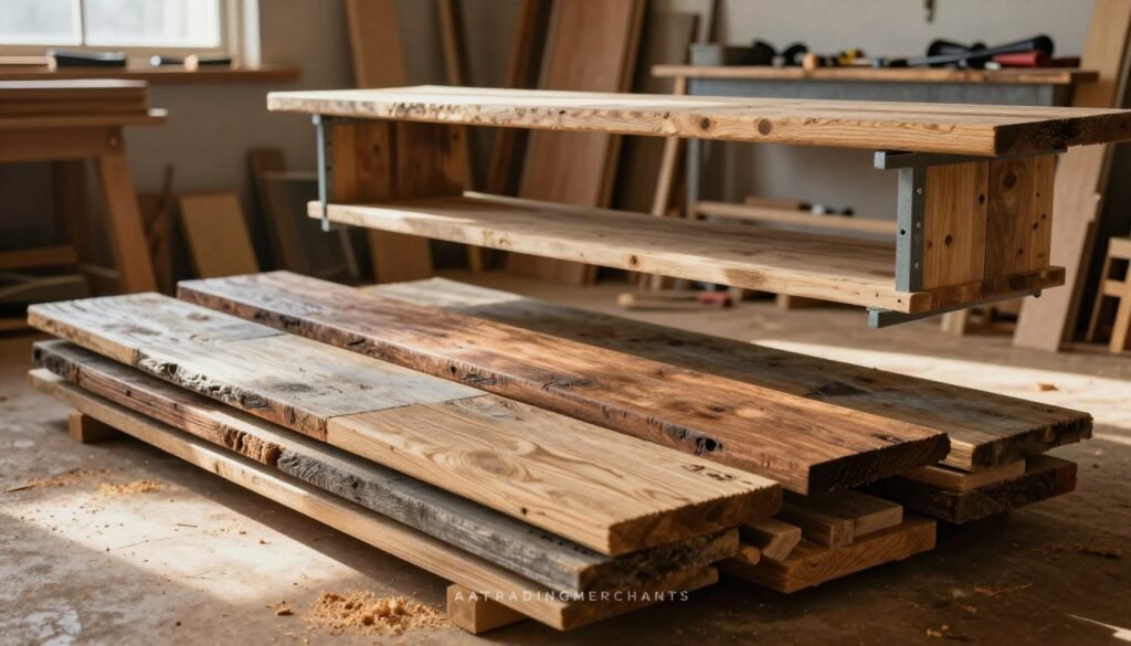 reclaimed scaffold boards ashfield